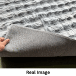 Luxurious Modern Bubble Soft Rug Carpet Gray - Image 6