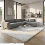 Modern Fluffy Soft Rug Carpet White