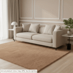 Modern Shaggy Rug French Beige Carpet