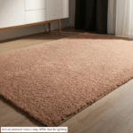 Luxurious Modern Shaggy Rug French Beige Carpet - Image 6