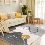 Abstract Landscape Print Rug Carpet