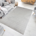 Eclipse Noir Modern Area Rug