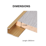 SOLID U Edge Strip 3mm - Image 2