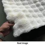 Luxurious Modern Bubble Soft Rug Carpet White - Image 7