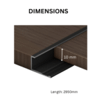 SOLID U Edge Strip 10mm - Image 3