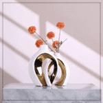 Modern Minimalist Hollow Ceramic Vase Set TAJ007 - Image 5
