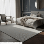 Luxurious Modern Shaggy Rug White Carpet - Image 5