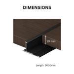 SOLID H Joint Strip 10mm - Image 2