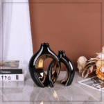 Modern Minimalist Hollow Ceramic Vase Set TAJ008 - Image 6