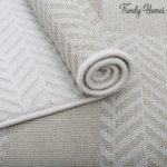 Luxurious Modern Geometric Multi Tone Block Area Rug - Image 9