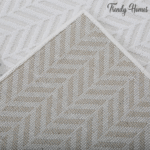 Luxurious Modern Geometric Multi Tone Block Area Rug - Image 10