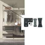 LEGO Wardrobe System Wall Attachment Kit