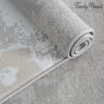 luxury abstract cloudy Earthbound area rug - Image 8