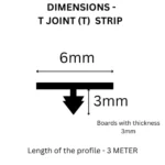 SOLID Center T Joint Strip - Image 3
