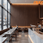 STC Innovative WPC Square Fluted Wall Panel Bronze Taupe WPS21 - Image 7