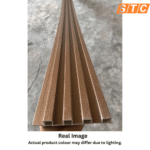 STC Innovative WPC Square Fluted Wall Panel Bronze Taupe WPS21 - Image 5