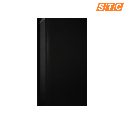 PVC UV Sheet Black Gloss LIN29