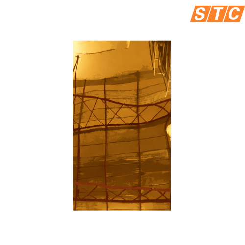 PVC UV Sheet Mirror Gold LIN30