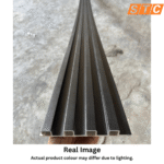 STC Innovative WPC Square Fluted Wall Panel Midnight Black WPS22 - Image 5