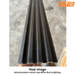 STC Innovative WPC Square Fluted Wall Panel Midnight Black WPS22 - Image 6