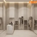 STC Luxurious PVC UV Sheet Latte Beige LIN26 - Image 5