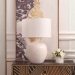 Nordic Round Ceramic Table Lamp