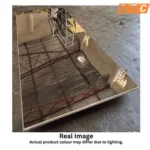 STC Luxurious PVC UV Sheet Mirror Silver LIN31 - Image 3