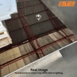 STC Luxurious PVC UV Sheet Mirror Silver LIN31 - Image 4