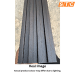 STC Innovative WPC Square Fluted Wall Panel Smoked Walnut WPS26 - Image 6