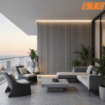 STC Innovative WPC Square Fluted Wall Panel Stone Grey WPS27 - Image 2