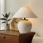 Ceramic Style Table Lamp
