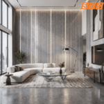 STC Innovative WPC Square Fluted Wall Panel Stone Mist WPS29 - Image 7