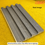 STC Innovative WPC Square Fluted Wall Panel Graphite Stone WPS30 - Image 3