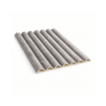 Round Fluted Wall Panel Stone Mist WPR005