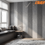 STC Innovative WPC Square Fluted Wall Panel Graphite Stone WPS30 - Image 2