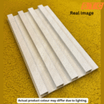 STC Innovative WPC Square Fluted Wall Panel Ivory Sand WPS31 - Image 3