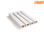 Square Fluted Wall Panel Arctic White WPS33