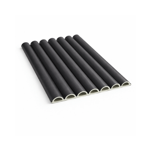 Round Fluted Wall Panel Slate Charcoal WPR009