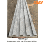 STC Innovative WPC Square Fluted Wall Panel Stone Fog WPS32 - Image 6