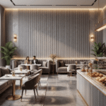 STC Innovative WPC Square Fluted Wall Panel Stone Fog WPS32 - Image 2