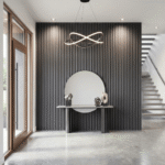 STC Innovative WPC Round Fluted Wall Panel Slate Charcoal WPR009 - Image 2