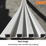 STC Innovative WPC Square Fluted Wall Panel Arctic White WPS33 - Image 6