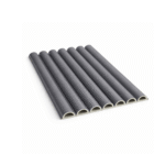 Round Fluted Wall Panel Steel Grey WPR010