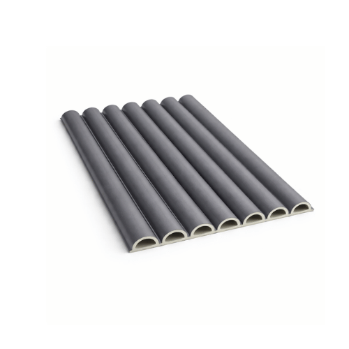 Round Fluted Wall Panel Steel Grey WPR010