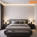 STC Innovative WPC Square Fluted Wall Panel Arctic White WPS33 - Image 2