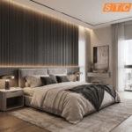 STC Innovative WPC Square Fluted Wall Panel Cement Grey WPS36 - Image 7