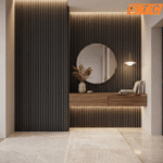 STC Innovative WPC Square Fluted Wall Panel Cement Grey WPS36 - Image 2