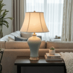 American Style Fabric Lampshade Table Lamp