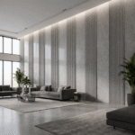 STC Innovative WPC Small Square Fluted Wall Panel Graphite Stone WPQ002 - Image 4