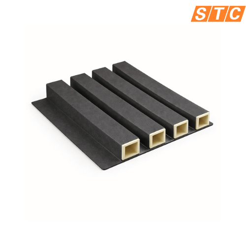 Square Fluted Wall Panel Slate Charcoal WPS37